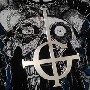 Ghost BC Band Grucifix Necklace